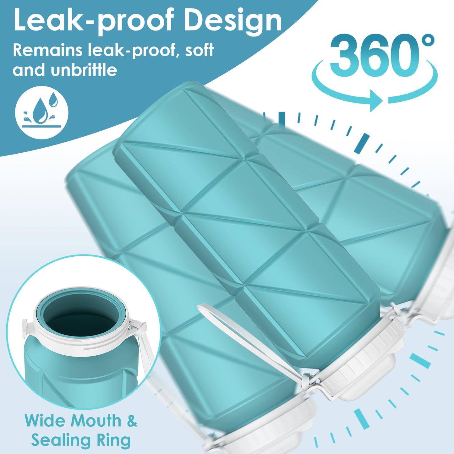 SH-16 690ML Round Water Cup (Straw Lid) | Leak-Proof, Convenient & Stylish