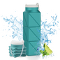 SH-21 610ML Square Collapsible Cup | Portable Silicone Design, Eco-Friendly & Durable