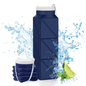 SH-21 610ML Square Collapsible Cup | Portable Silicone Design, Eco-Friendly & Durable