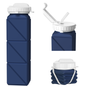 SH-15 1st Gen Square Foldable Water Bottle - Straw, Durable & Practical